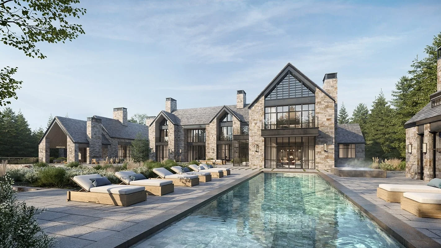 3D Architectural Rendering House