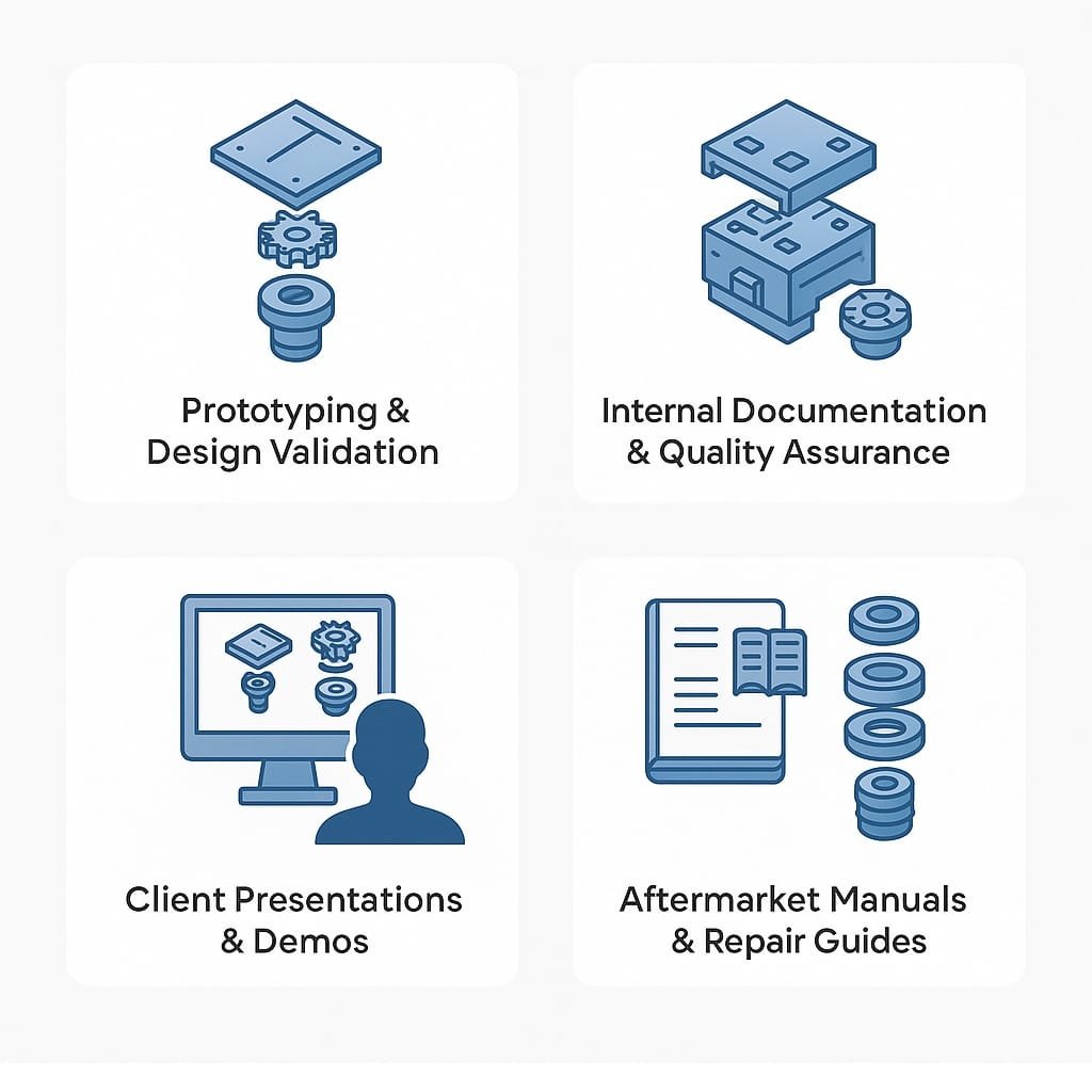 exploded views in the product lifecycle